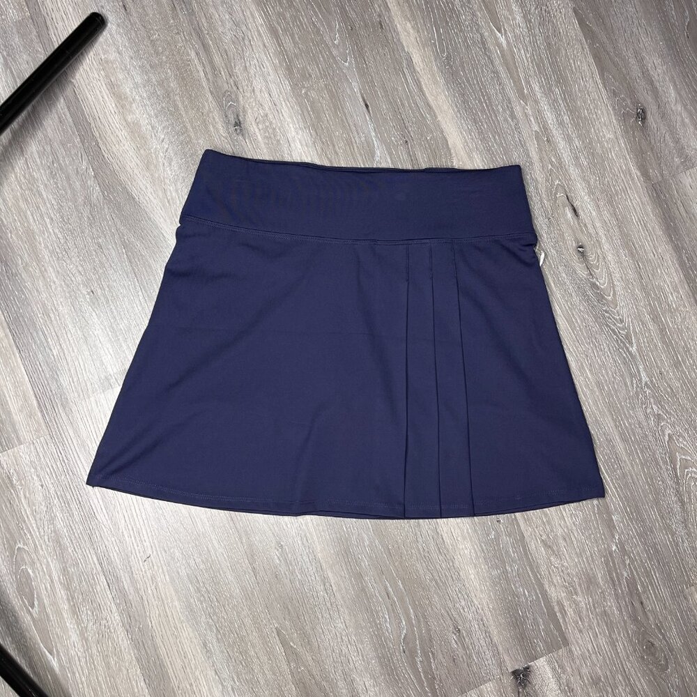NWT Tommy Bahama Active Golf's Skort Skirt with Side Pleats in Blue Sz S - Picture 2 of 11